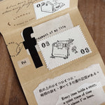 som x mewmewbeam Rubber Stamp: at my desk