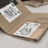som x mewmewbeam Letterpress Decorative Postage Stamp Sheet