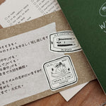 som x Morning Face Studio Rubber Stamp: Check-In Postmark