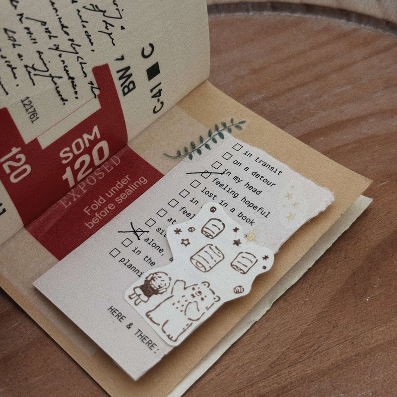 som x Morning Face Studio Memo Pad: Daily Check-In