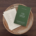 som x Morning Face Studio Memo Pad: Daily Check-In