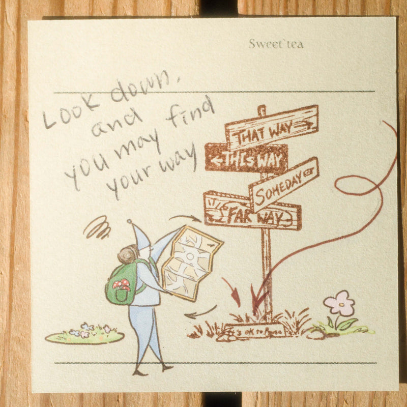 som x modaizhi Rubber Stamp Set: From Here, To There (3pcs)