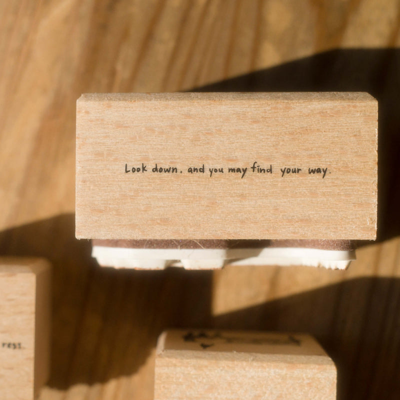som x modaizhi Rubber Stamp Set: From Here, To There (3pcs)