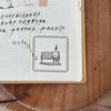 som x modaizhi Rubber Stamp Set: From Here, To There (3pcs)