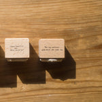 som x modaizhi Rubber Stamp Set: From Here, To There (3pcs)