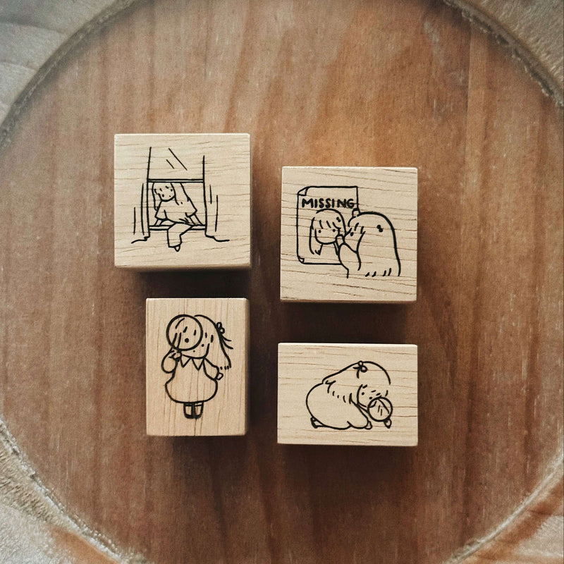 som x msbulat Rubber Stamp: Looking for myself
