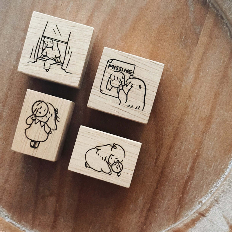 som x msbulat Rubber Stamp: Looking for myself
