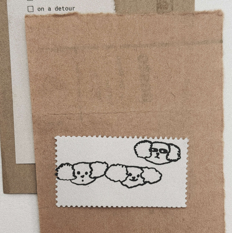 som x noet.co Pre-inked Stamp: Puppette (I / II / III)