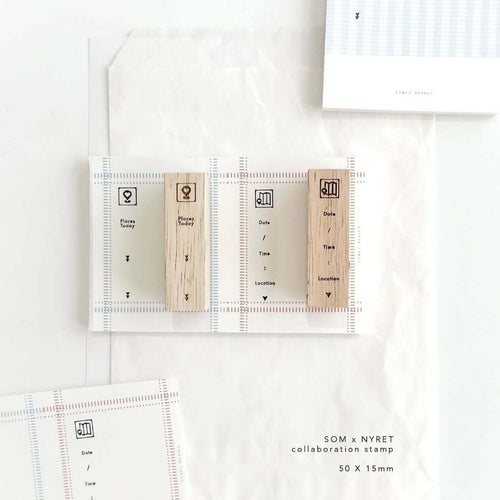 som x nyret design Rubber Stamp: Where are you now.