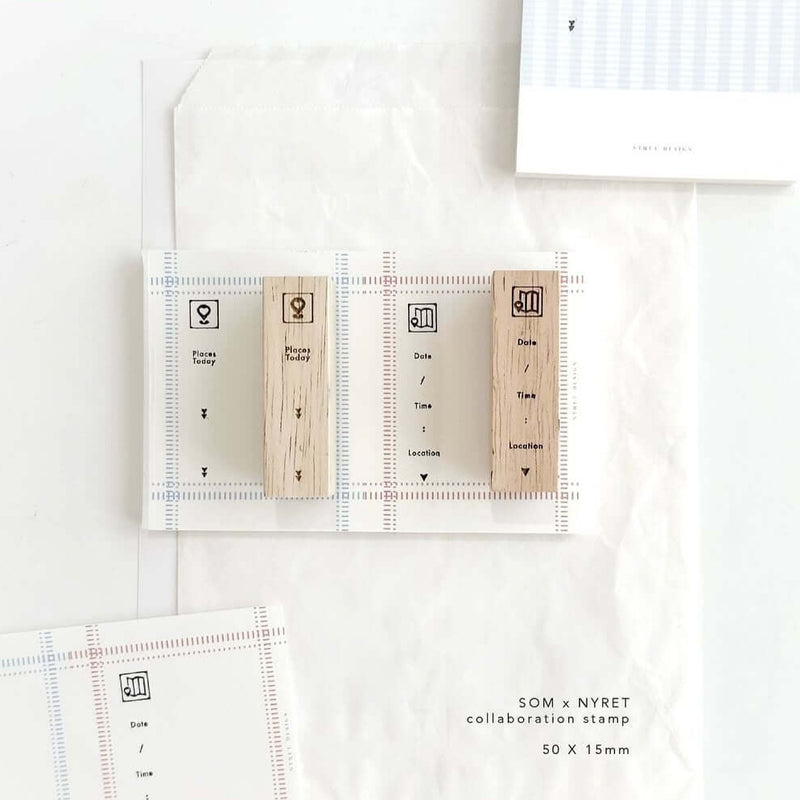 som x nyret design Rubber Stamp: Where are you now.