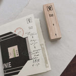 som x nyret design Rubber Stamp: Where are you now.