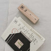 som x nyret design Rubber Stamp: Where are you now.