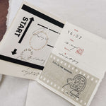 som x nyret design Rubber Stamp: Where are you now.