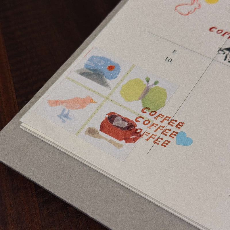 som x shō Little Happiness Rubber Stamp - Coffee & Menu (3 designs)