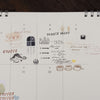 som x shō Little Happiness Rubber Stamp - Coffee & Menu (3 designs)
