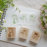 shō Little Happiness Rubber Stamp - Camera Girl
