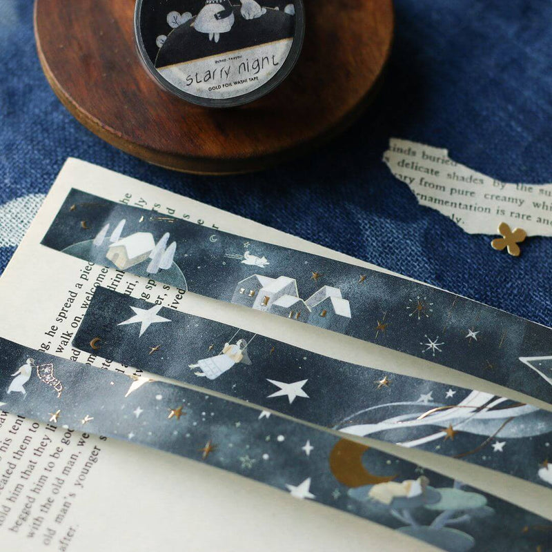 teayou Washi Tape: Starry Night