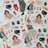 LDV Print-on Stickers: Life of journal women