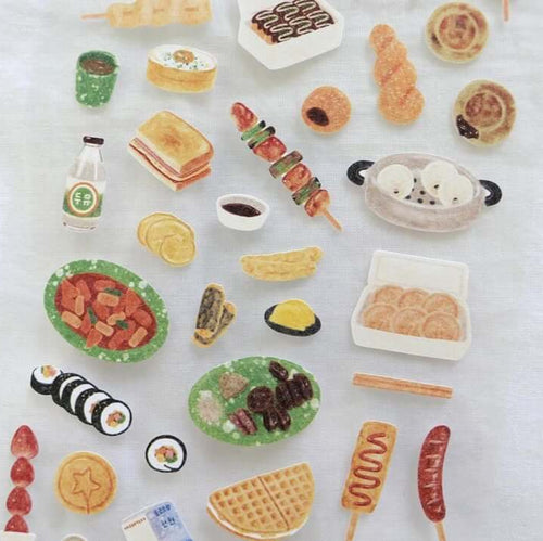 Suatelier Sticker - street food