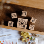 Summer Collection Rubber Stamp Set