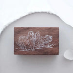 Swan Lake Rubber Stamp