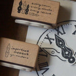 Yamadoro Rubber Stamp Set - Take Your Time