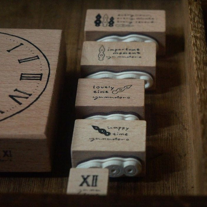 Yamadoro Rubber Stamp Set - Take Your Time