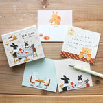 Mariko Fukuoka Memo Block - Tea Time
