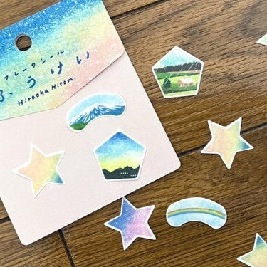 Hitomi Hiraoka Sticker Flakes | Scenery