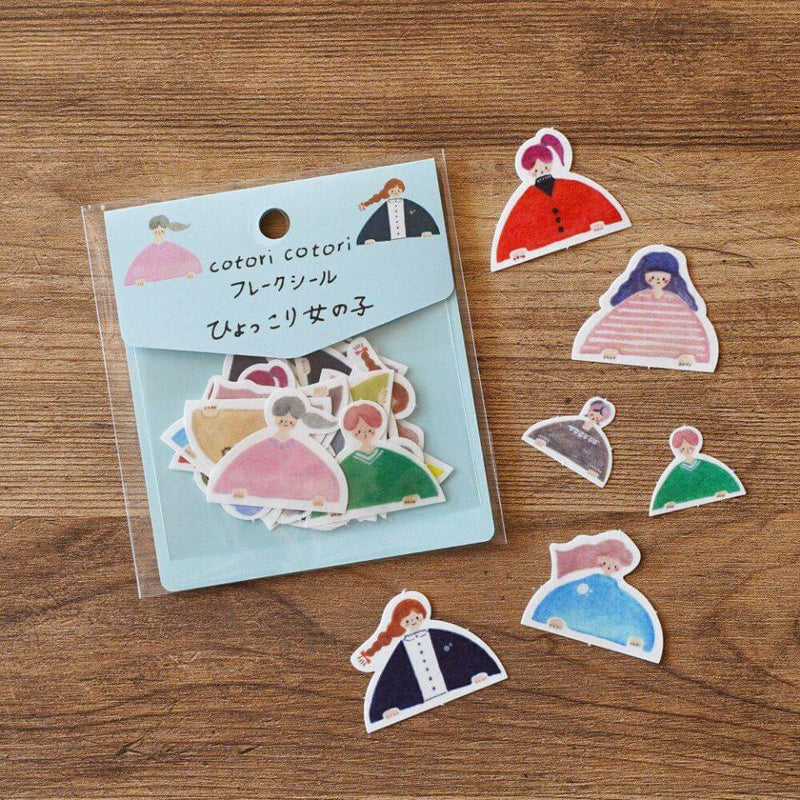 cotori cotori Sticker Flakes | PeekingGirls