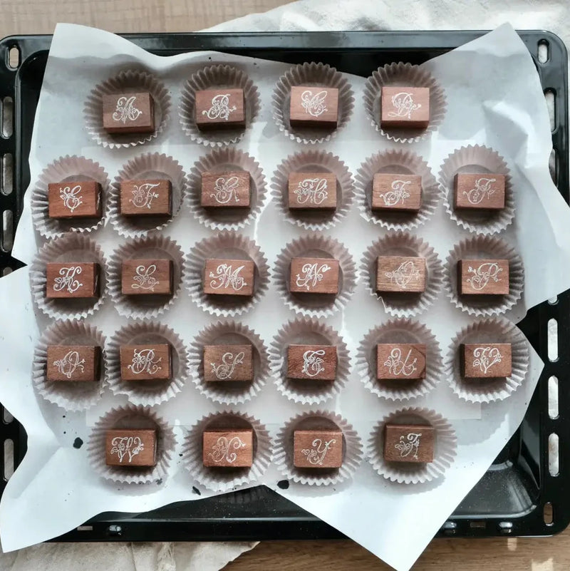 The Alphabets Rubber Stamp