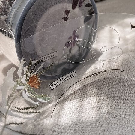 somesortof.fern PET Tape - days with flowers