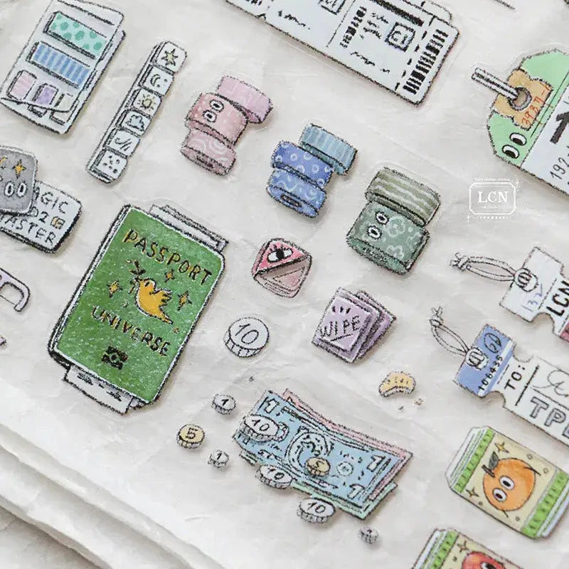 LCN Die-Cut PET Tape | Travel Essentials – Sumthings of Mine