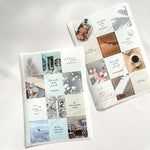 Pion Postage Stamp Stickers: Travel