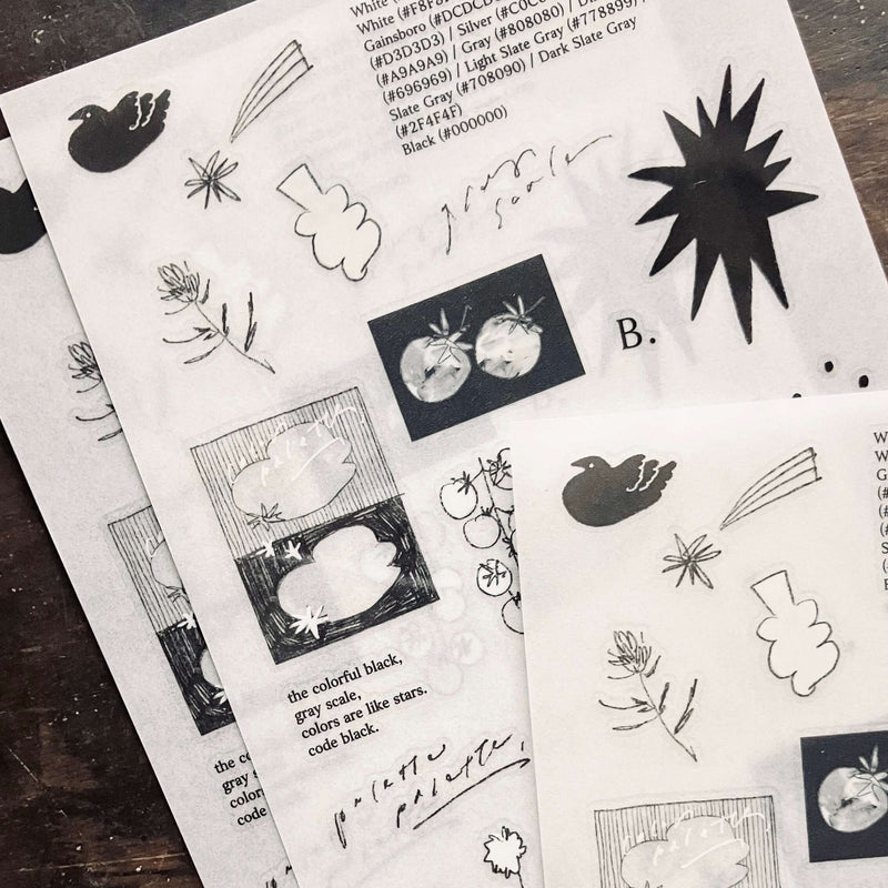 somesortof.fern Print-On Sticker | Uncolored Things