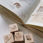 som x wenyea's illustration Rubber Stamp: Celebrate Everyday Tools