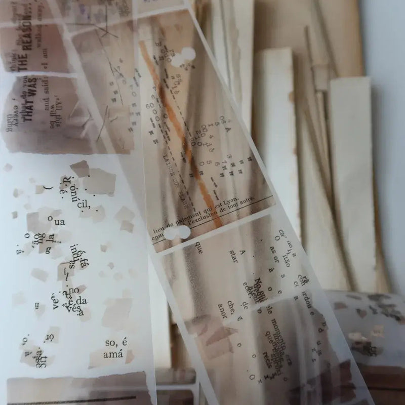 PlusMinus PET Tape: Words