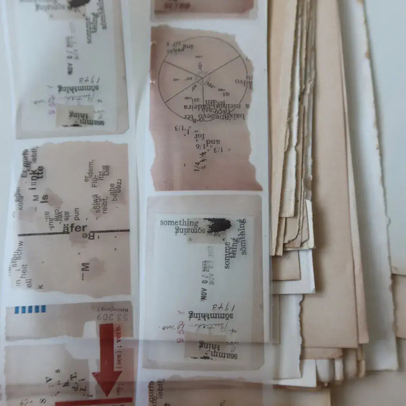 PlusMinus PET Tape: Words