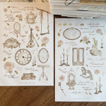 Shabby Chic Washi Sticker Sheets