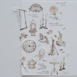 Shabby Chic Washi Sticker Sheets