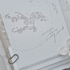 Feeling Blessed Orchid Bouquet Rubber Stamp