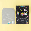 Night Party Birthday Stickers