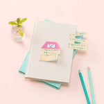 AIUEO Sticky Memo Pad/ Fusen List