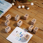 Chamil Garden Number Rubber Stamp Set - The Only Child