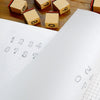 Chamil Garden Number Rubber Stamp Set - The Only Child