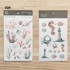 MU Print-On Sticker - Watercolour Illustration Series