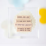 Peho Design Rubber Stamp - Short Phrases