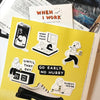 when I work Sticker Pack
