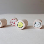 Ajassi Rubber Stamp - Round Series