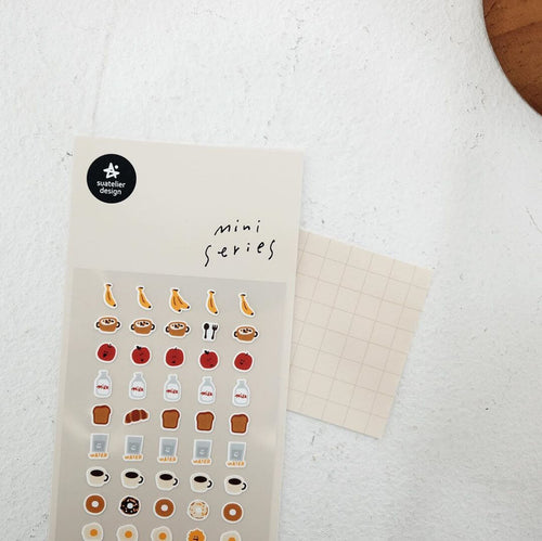 Suatelier Mini Sticker - Food 01 & 02